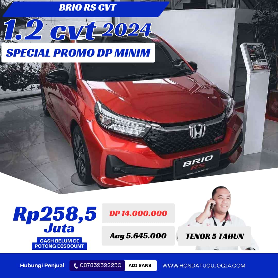 Promo DP Brio RS CVT November