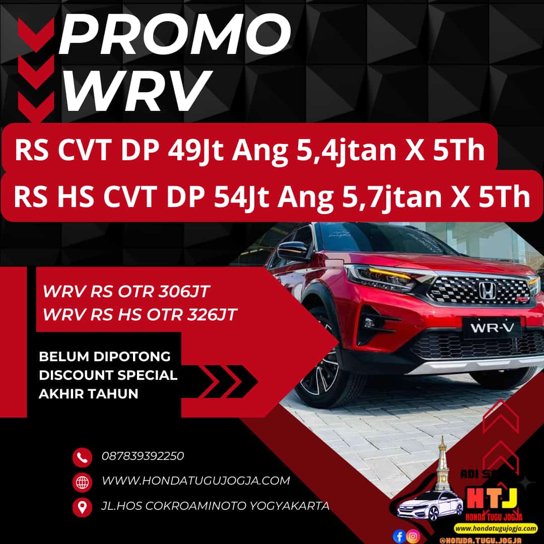 Promo Honda WRV November